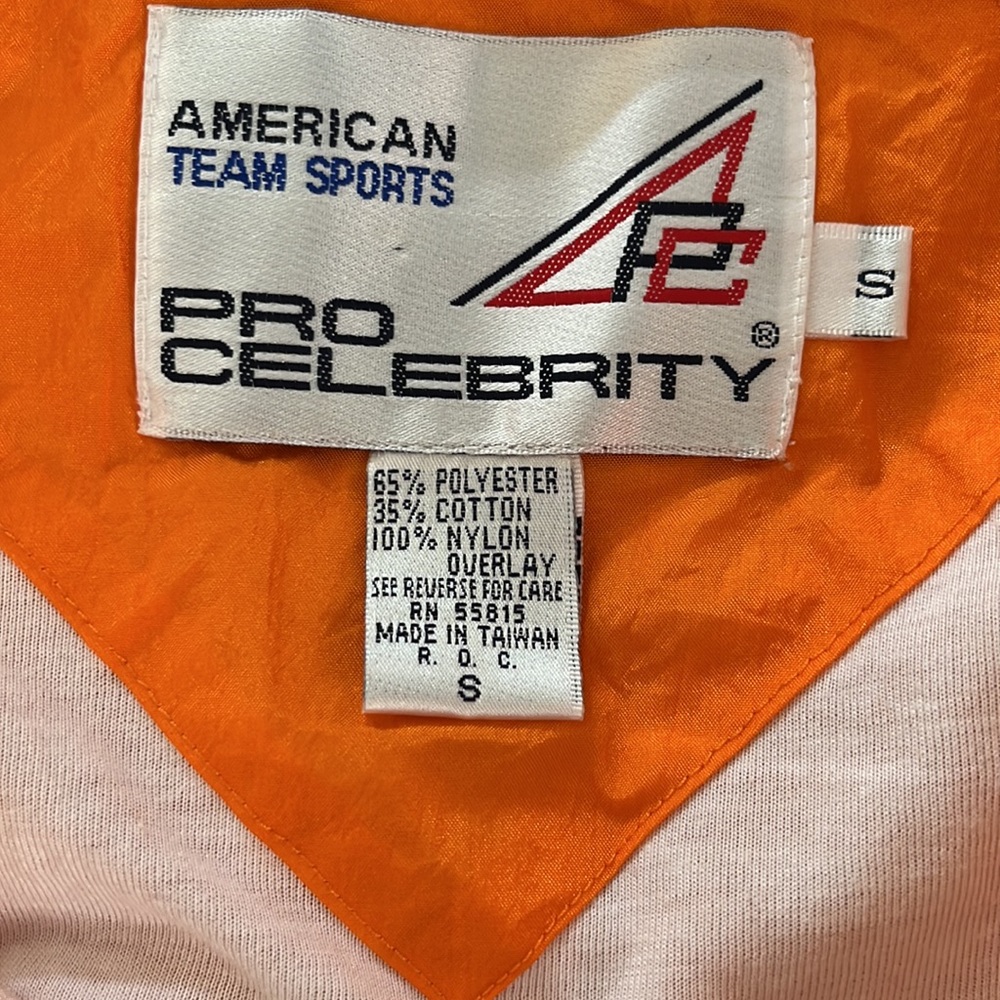 Vintage Pro Celebrity American Team Sports Jacket University Of Tennessee View 3